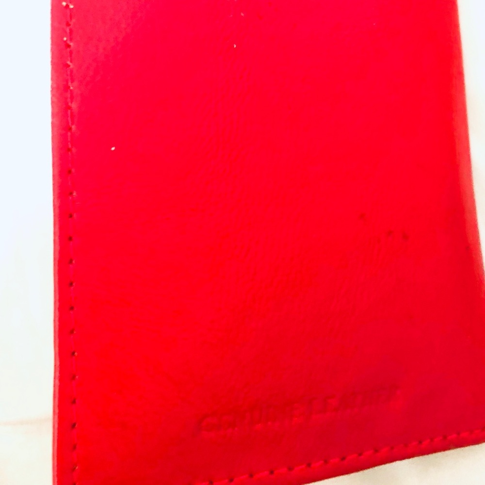 LEATHER PASSPORT FOLIO - Picture 4 of 4